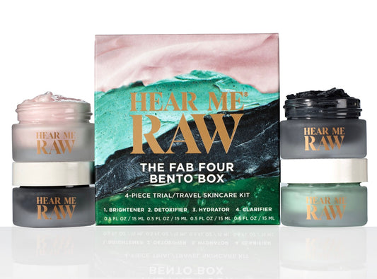 Tezzalli, hear me raw, mask, brightener, detoxifier, hydrator, clarifier
